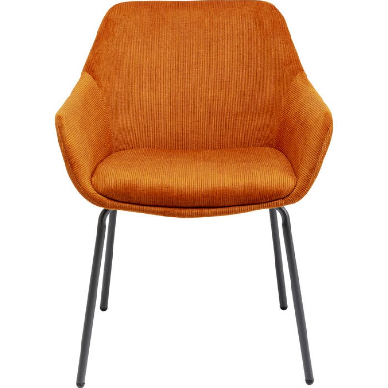 RAVELLO Chair with Armrest Avignon Orange